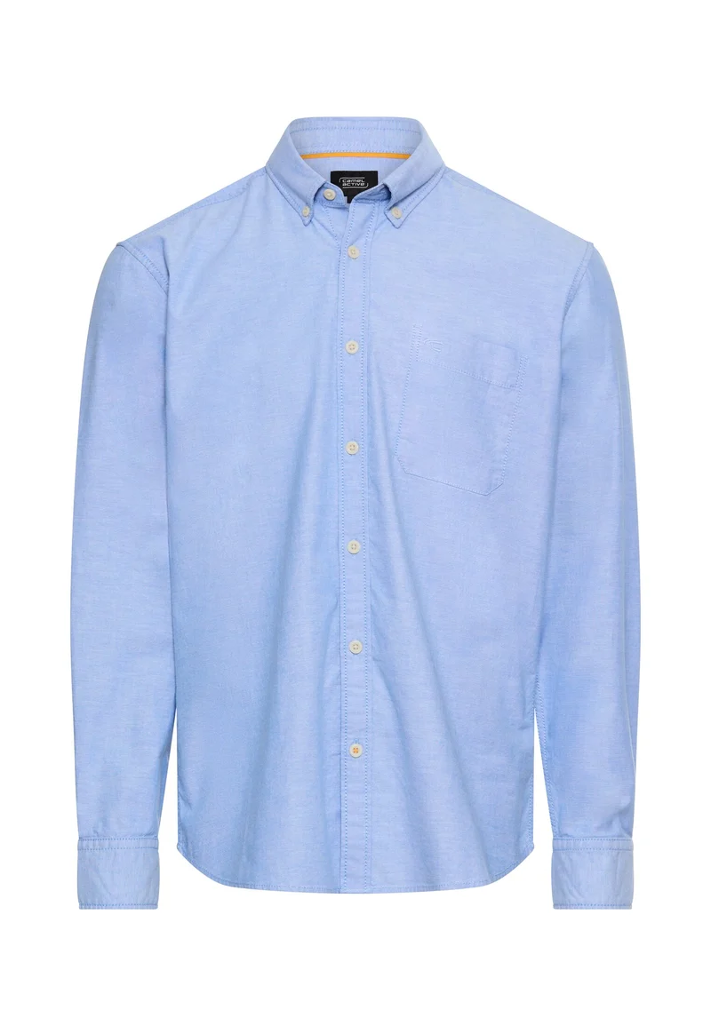 Langarmhemd - Button Down Kragen