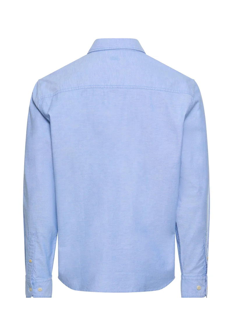 Langarmhemd - Button Down Kragen