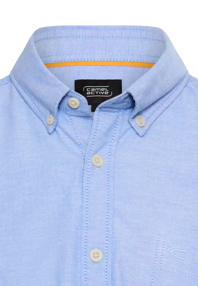 Langarmhemd - Button Down Kragen
