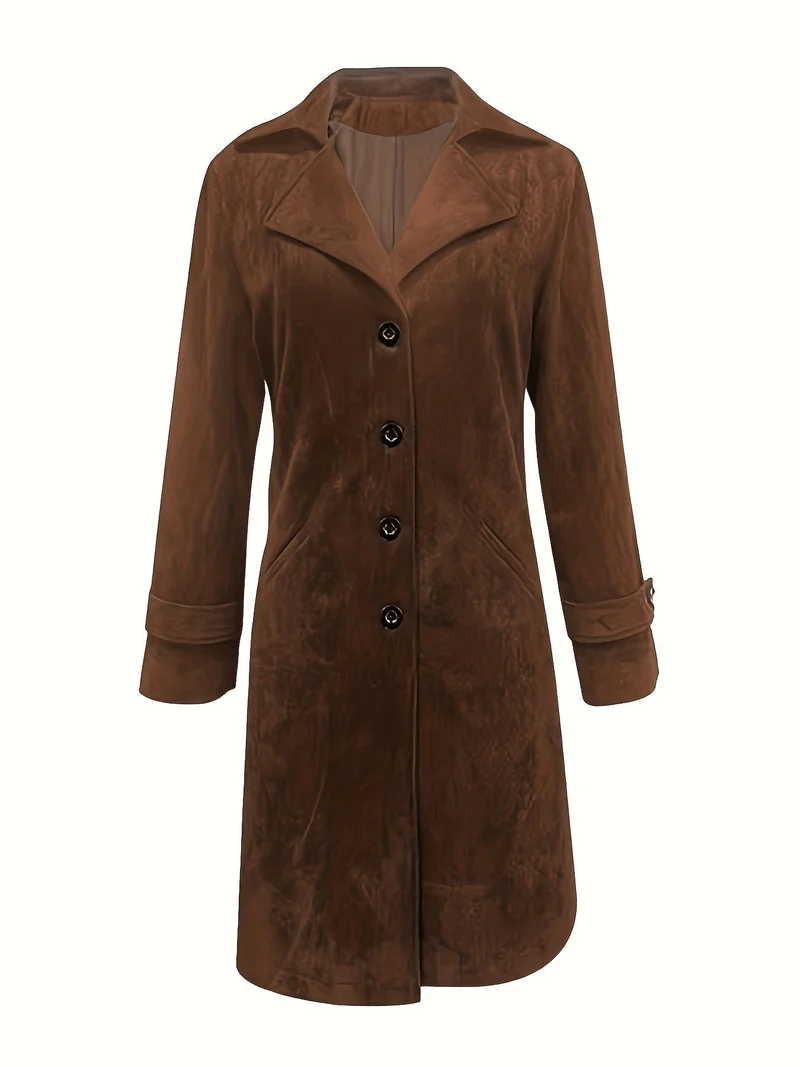 Clara | Elegant And Timeless Longline Trench Coat