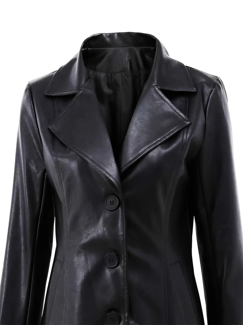 Amelia | Elegant Shaped Mid-Length Trench Coat