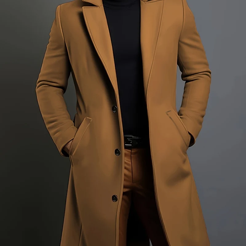 Julian | Elegant And Sophisticated Longline Trench Coat