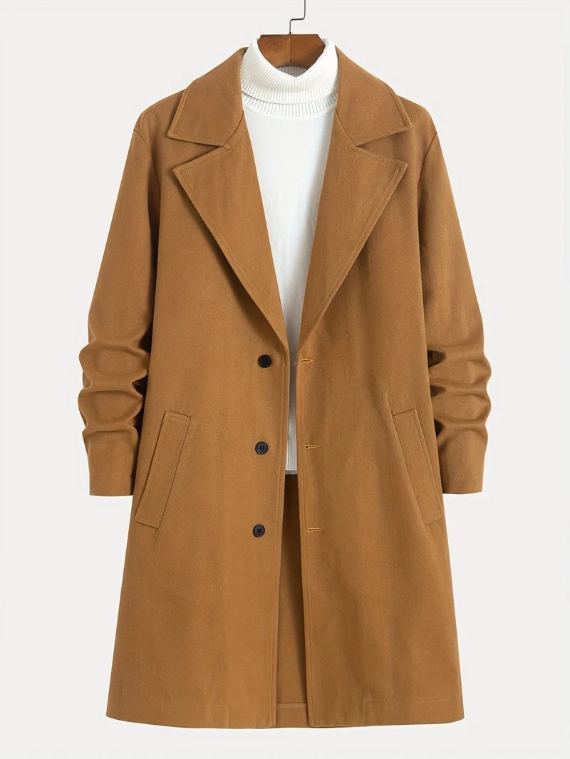 Julian | Elegant And Sophisticated Longline Trench Coat