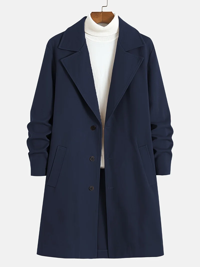 Julian | Elegant And Sophisticated Longline Trench Coat
