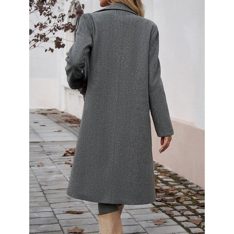 Sophia | Elegant Longline Trench Coat