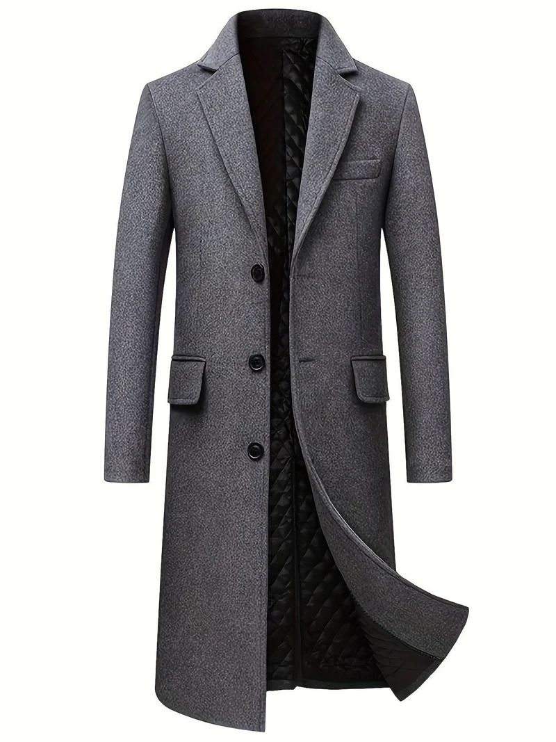 Julian | Refined Full-Length Warm Trench Coat