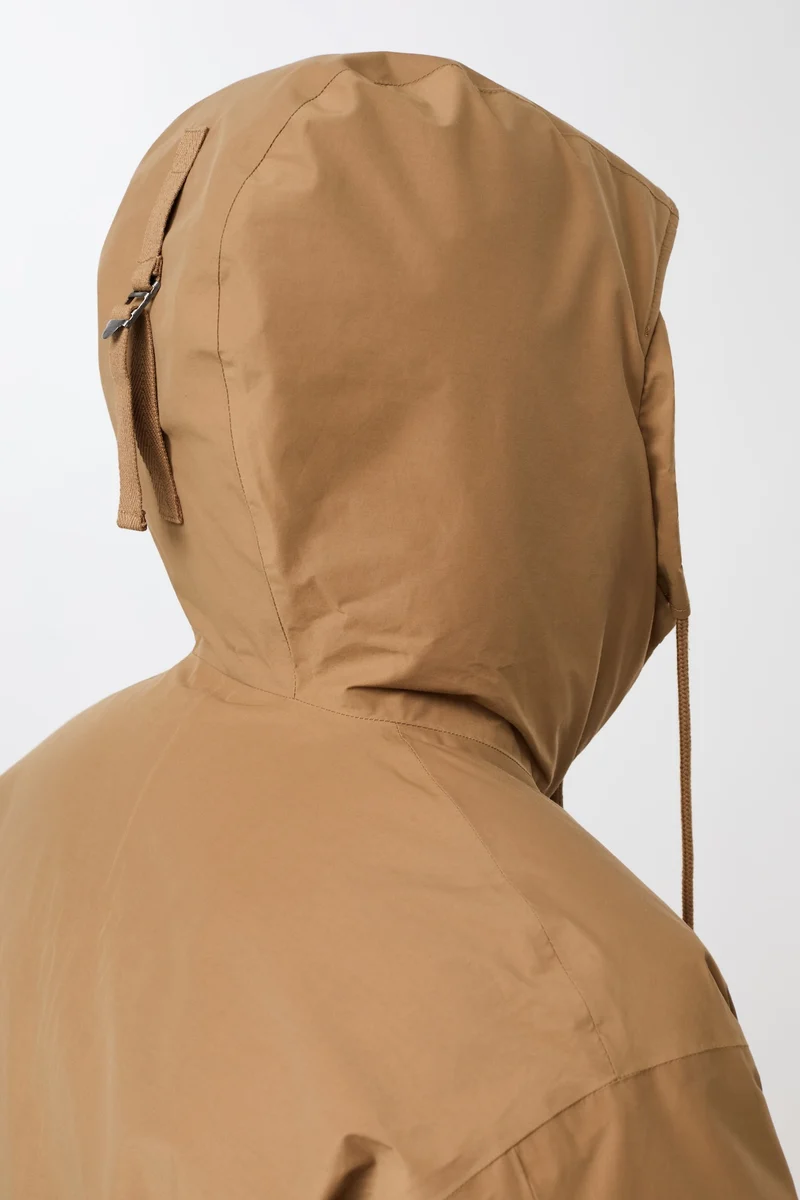 Parka aus Eco Daune mit Kapuze (Oak)