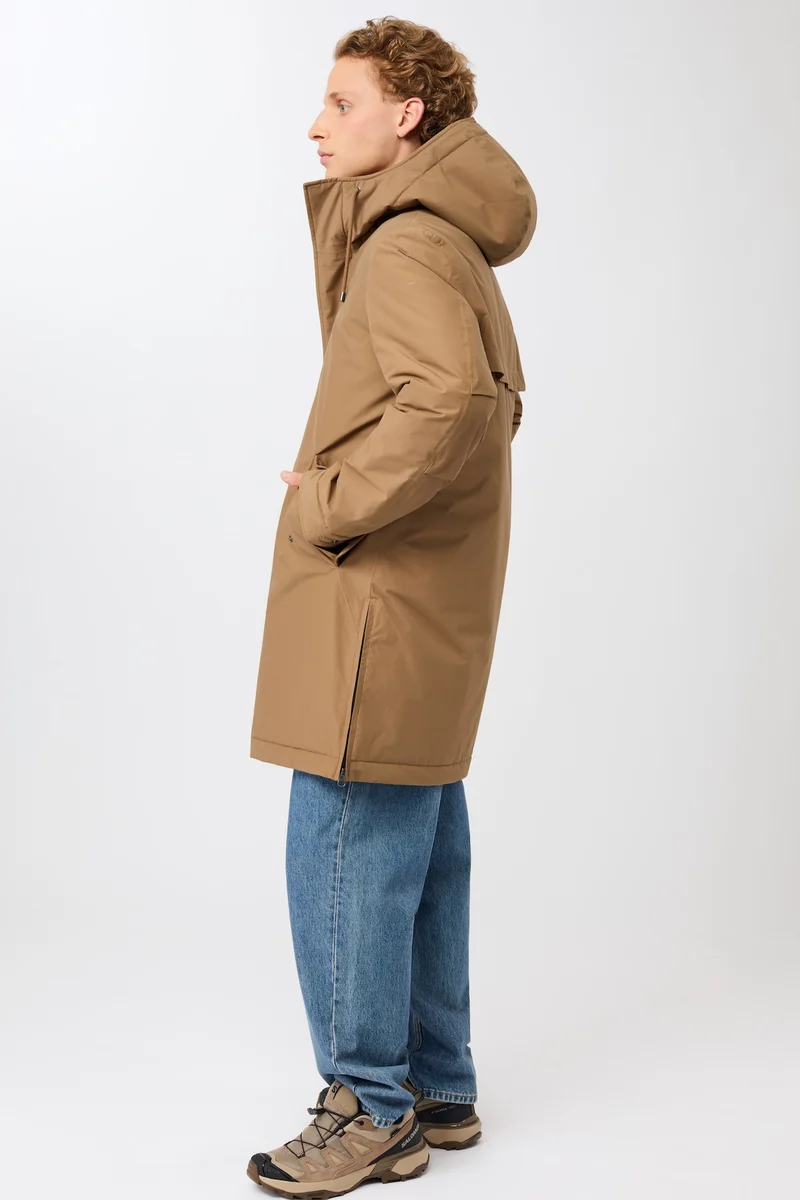 Langer Parka wattiert mit Funktion (Oak)