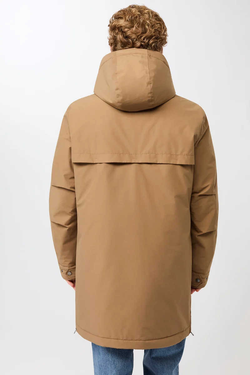 Langer Parka wattiert mit Funktion (Oak)