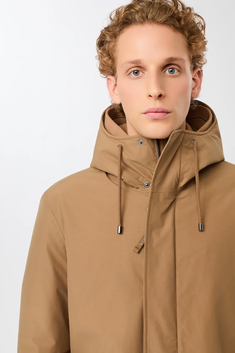 Langer Parka wattiert mit Funktion (Oak)