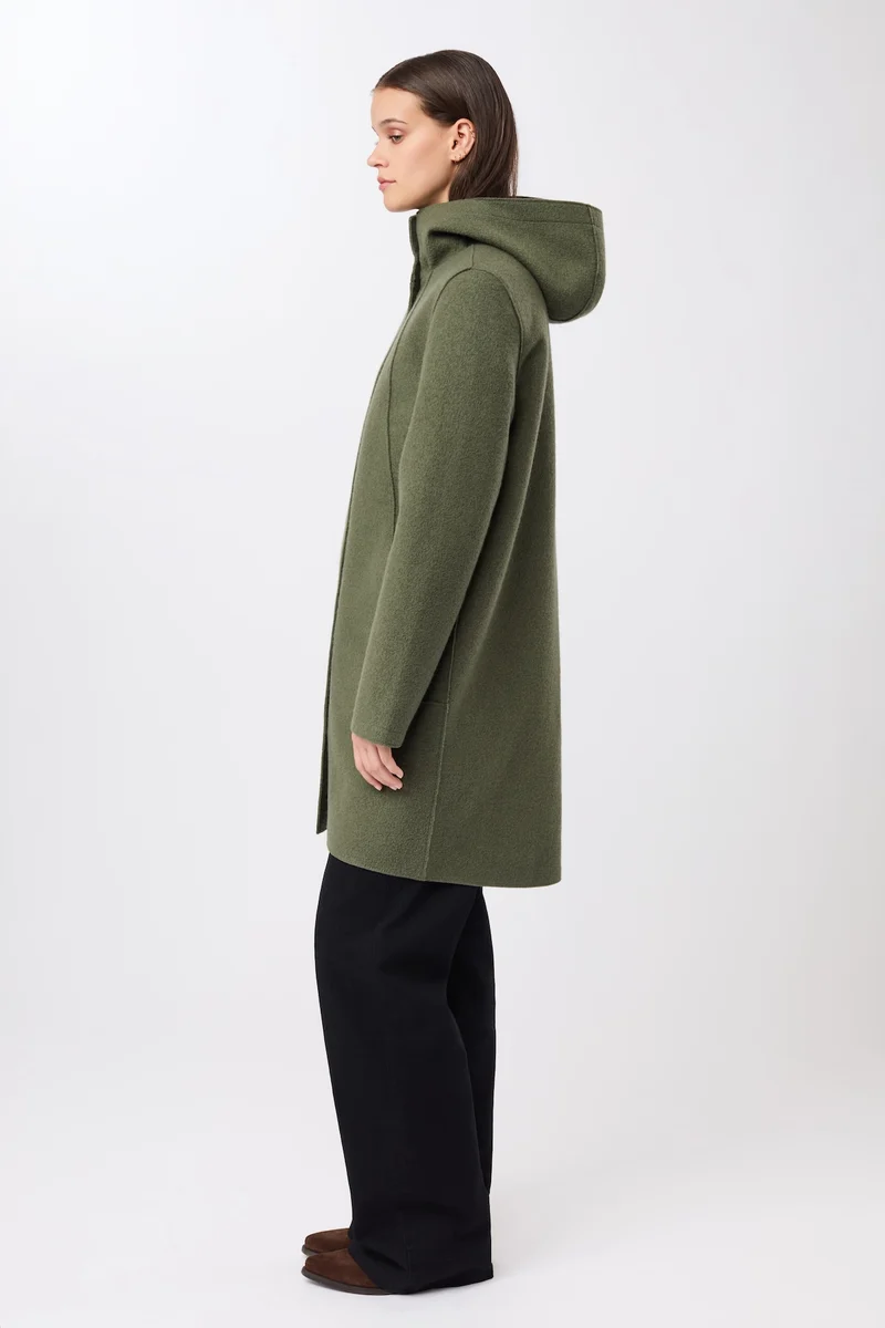 Parka tailliert aus Walk mit Membran (Sencha)