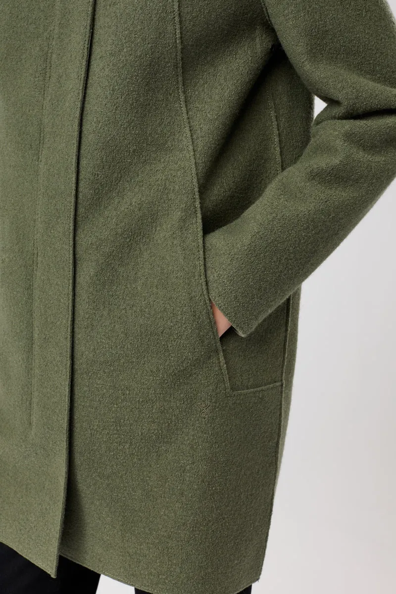 Parka tailliert aus Walk mit Membran (Sencha)