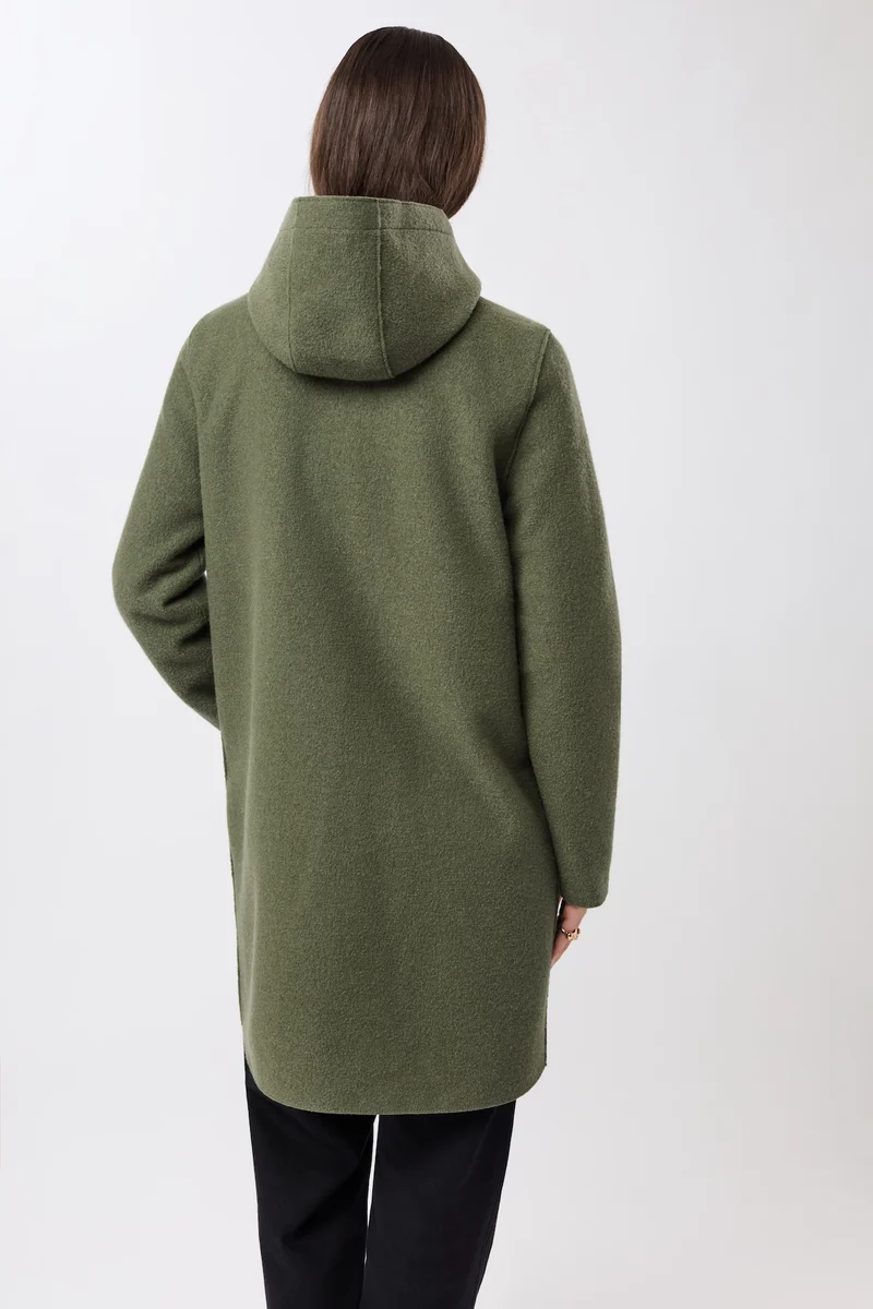 Parka tailliert aus Walk mit Membran (Sencha)