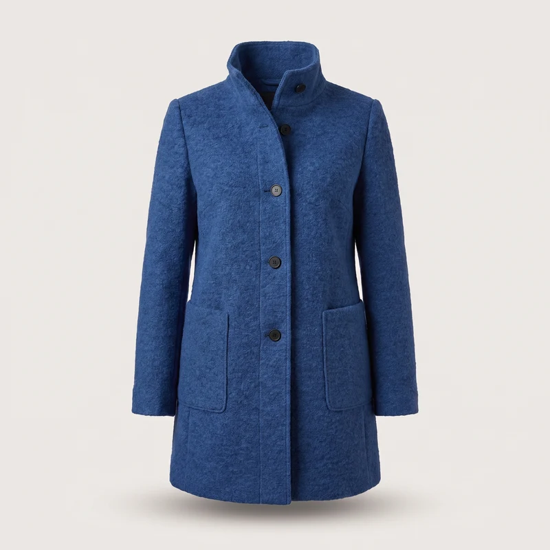 Diana | Elegant and Refined Long Wool Trench Coat