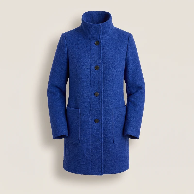 Diana | Elegant and Refined Long Wool Trench Coat