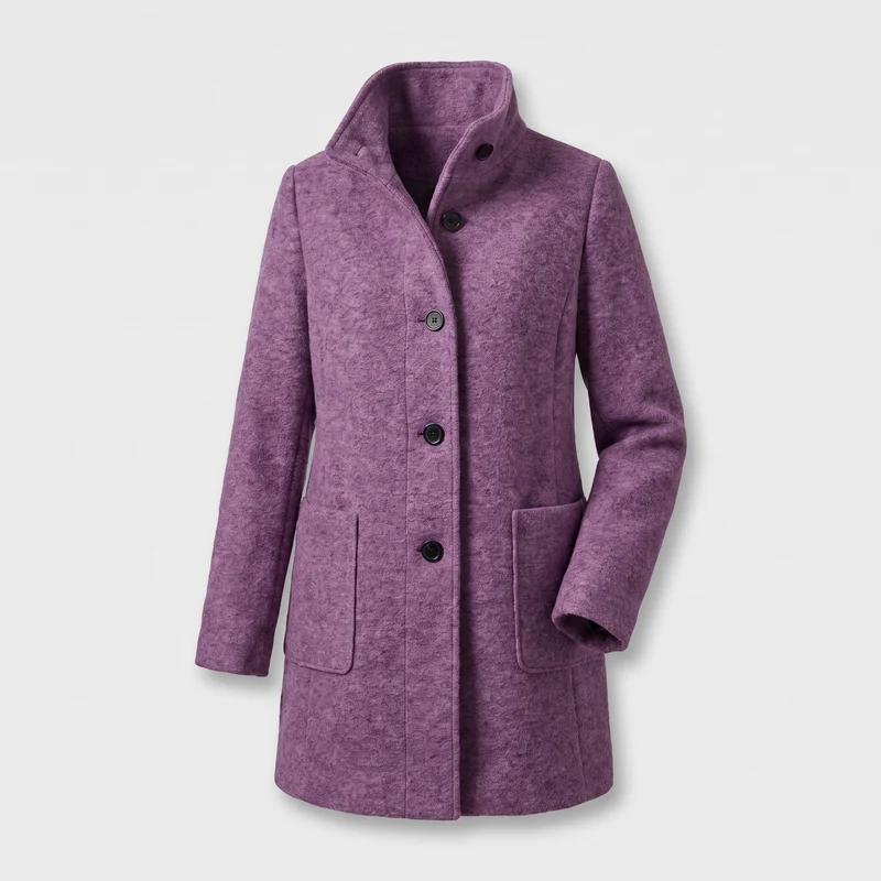 Diana | Elegant and Refined Long Wool Trench Coat