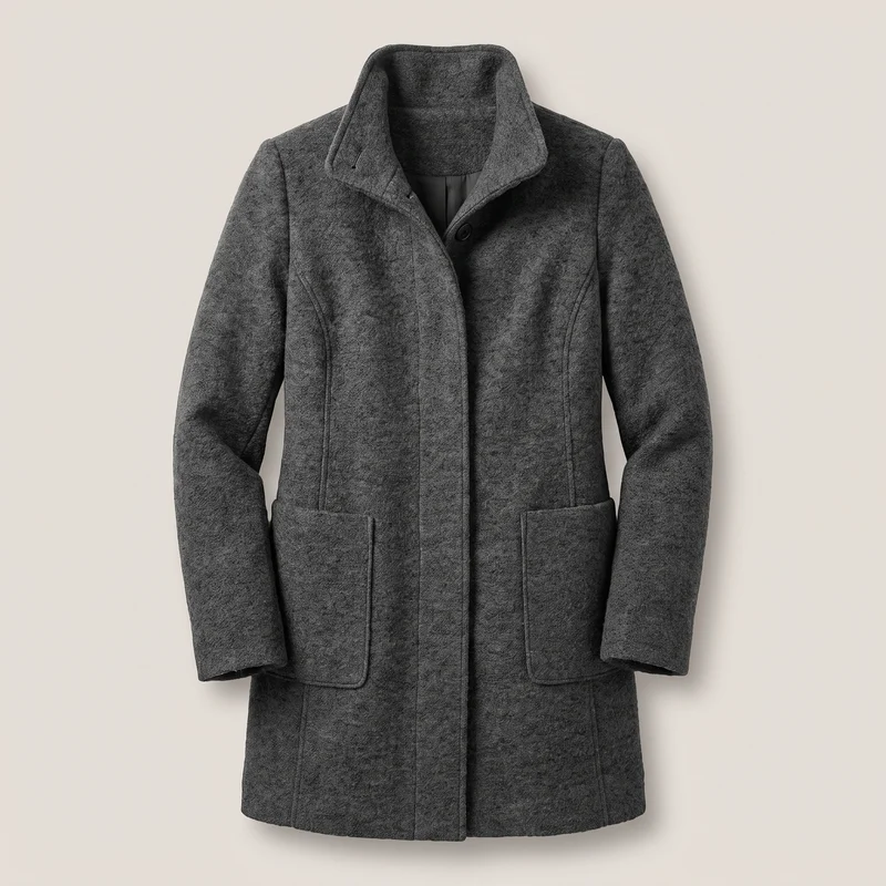 Diana | Elegant and Refined Long Wool Trench Coat
