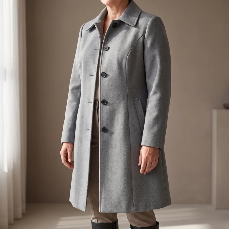 Clara | Elegant and Timeless Fit-and-Flare Trench Coat