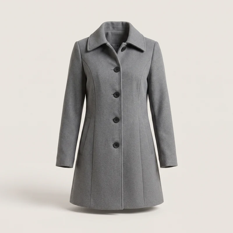 Clara | Elegant and Timeless Fit-and-Flare Trench Coat