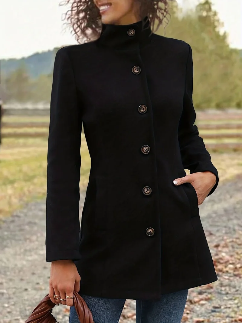 Sophie | Comfortable and Flattering Waist-Defining Mid-Length Trench Coat