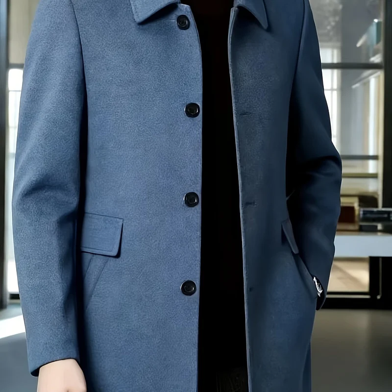 Elias | Timeless and Comfortable Single-Breasted Trench Coat