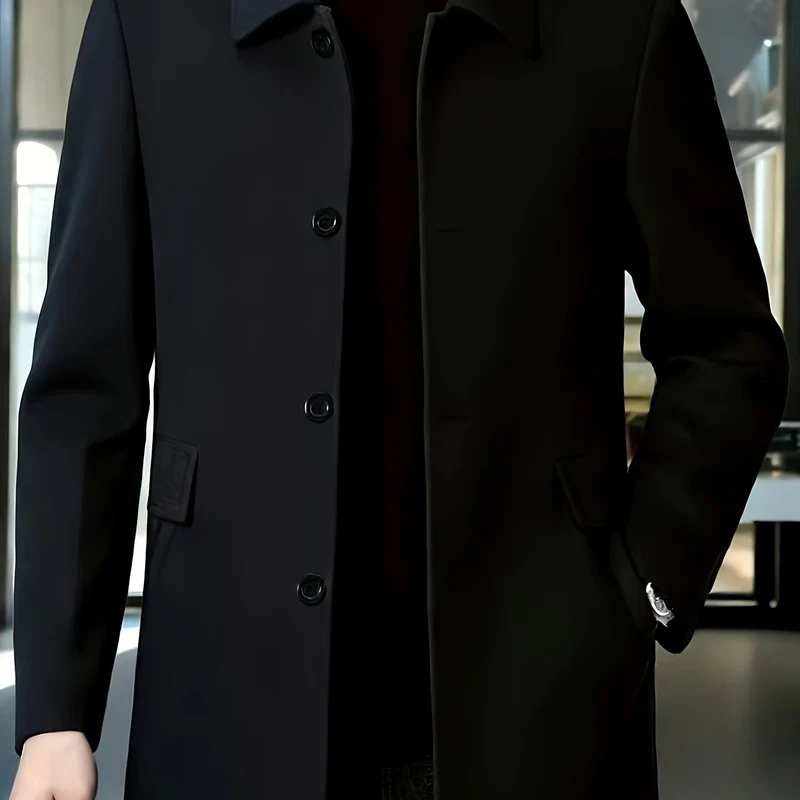 Elias | Timeless and Comfortable Single-Breasted Trench Coat