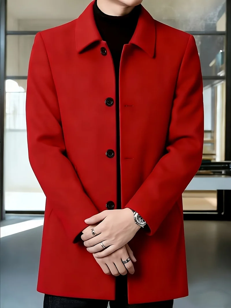 Elias | Timeless and Comfortable Single-Breasted Trench Coat