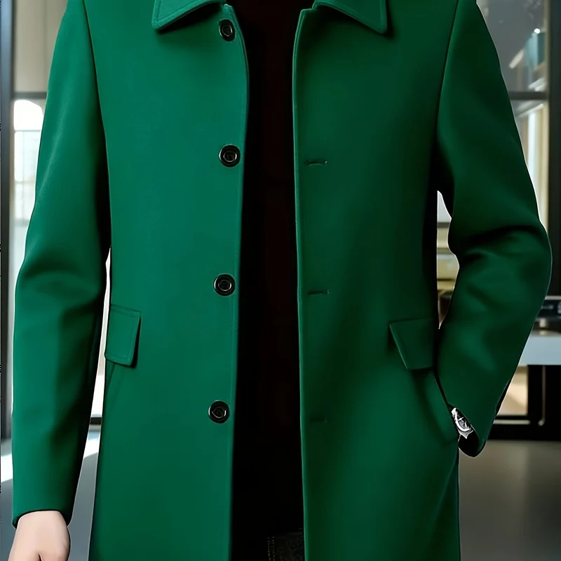 Elias | Timeless and Comfortable Single-Breasted Trench Coat