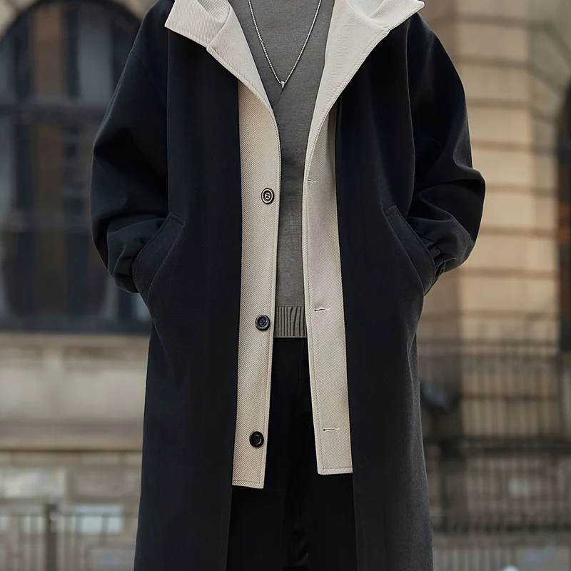 Freya | Sophisticated and Comfortable Hooded Longline Trench Coat