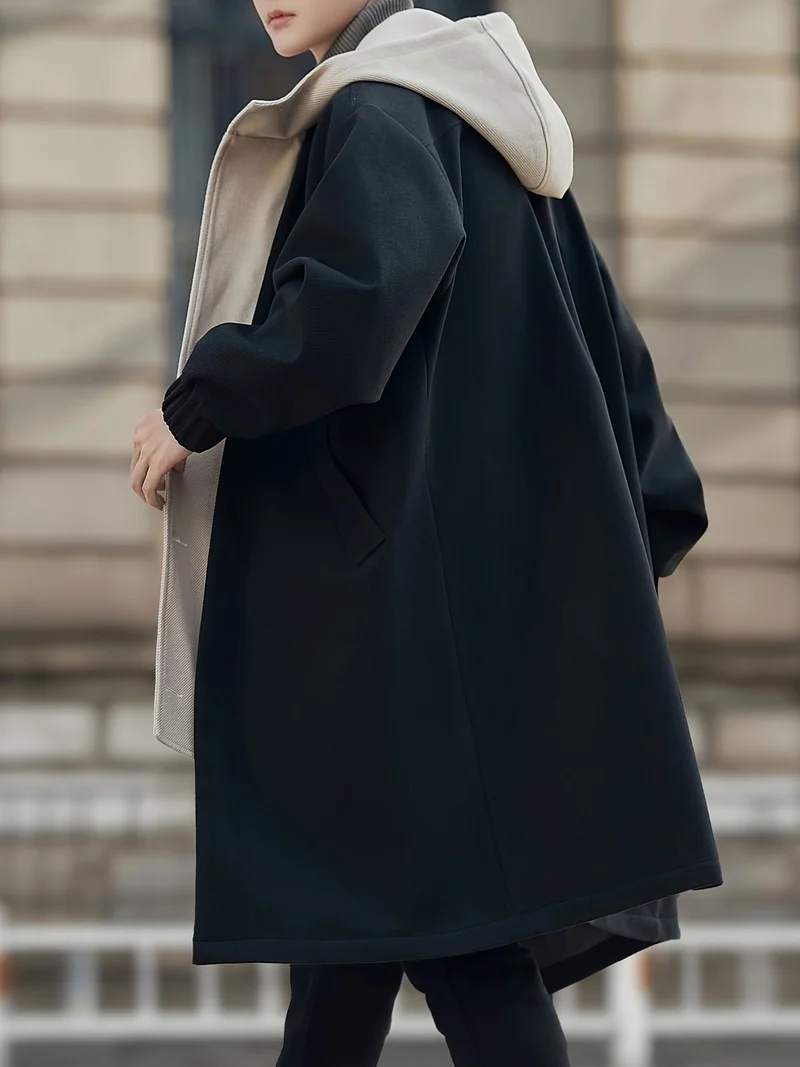 Freya | Sophisticated and Comfortable Hooded Longline Trench Coat