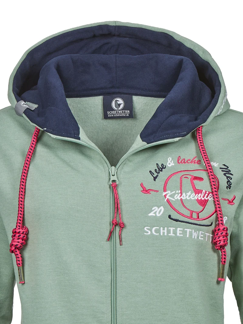 Sweatjacke Fanni Flüstertüte