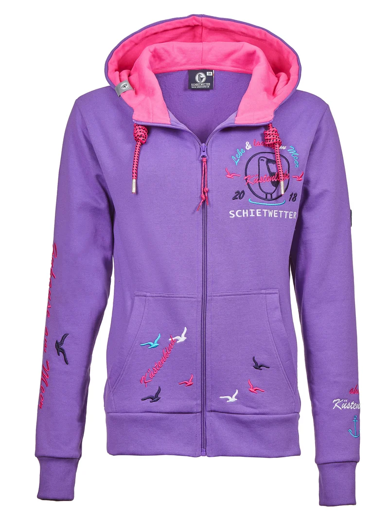 Sweatjacke Fanni Flüstertüte