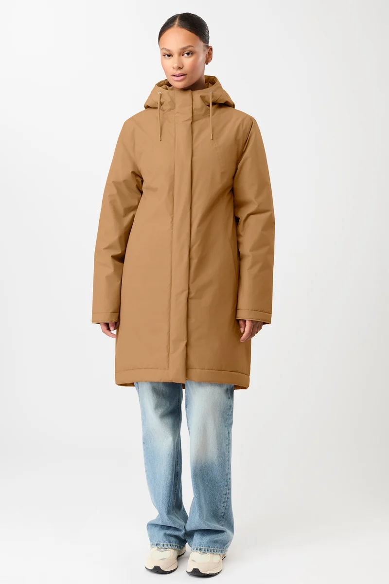 Wattierter Parka leicht tailliert (Oak)