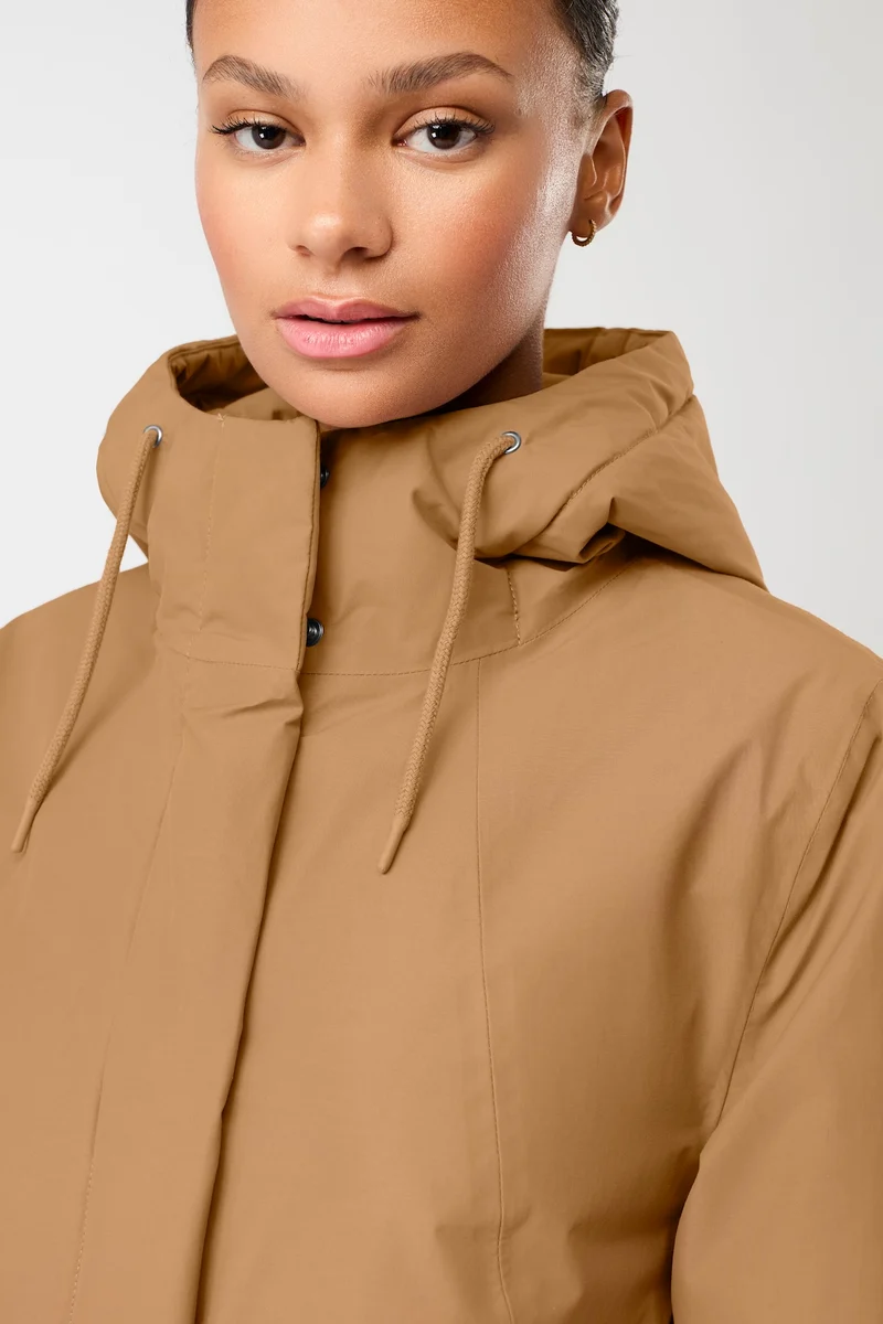 Wattierter Parka leicht tailliert (Oak)