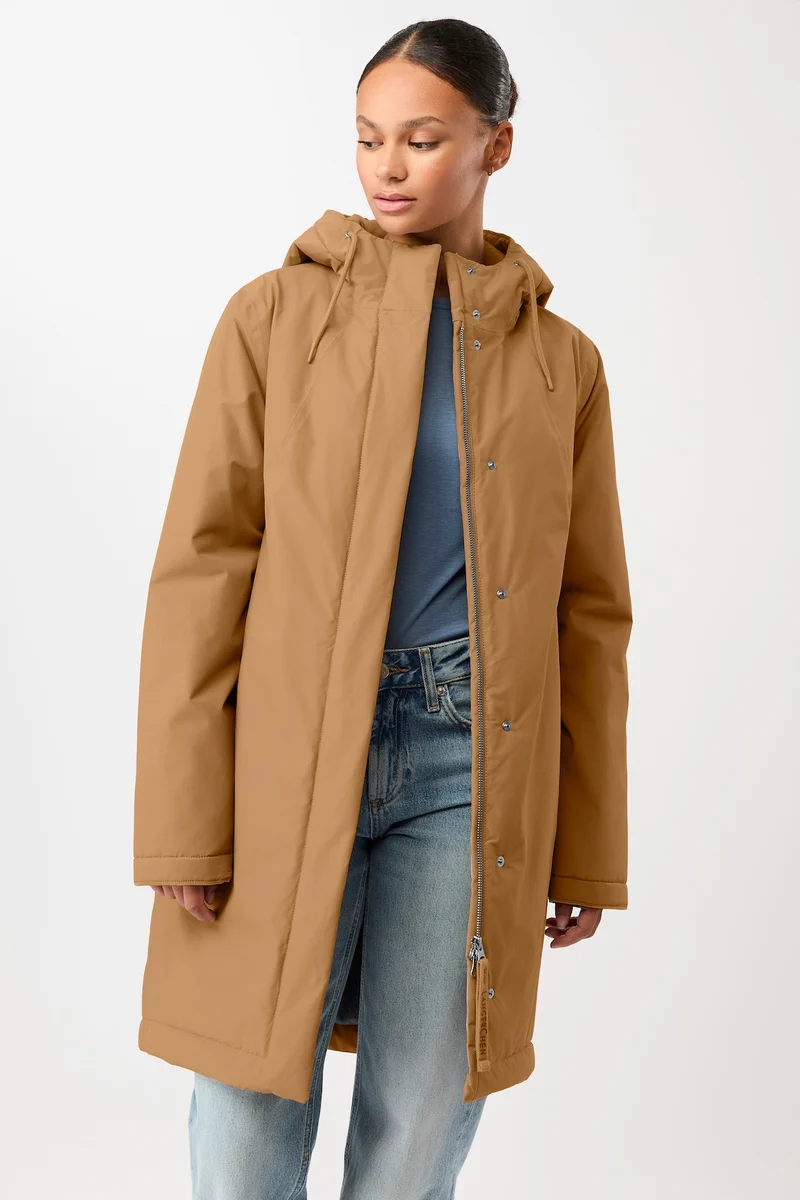 Wattierter Parka leicht tailliert (Oak)