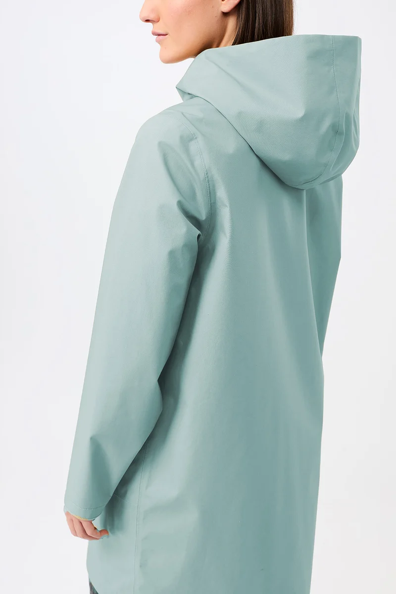 Schmaler Regenparka mit verdecktem Reissverschluß (Flow)