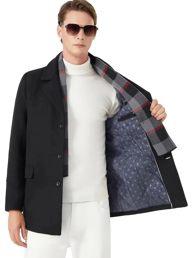 Nathan | Warm and Comfortable Tailored Trench Coat