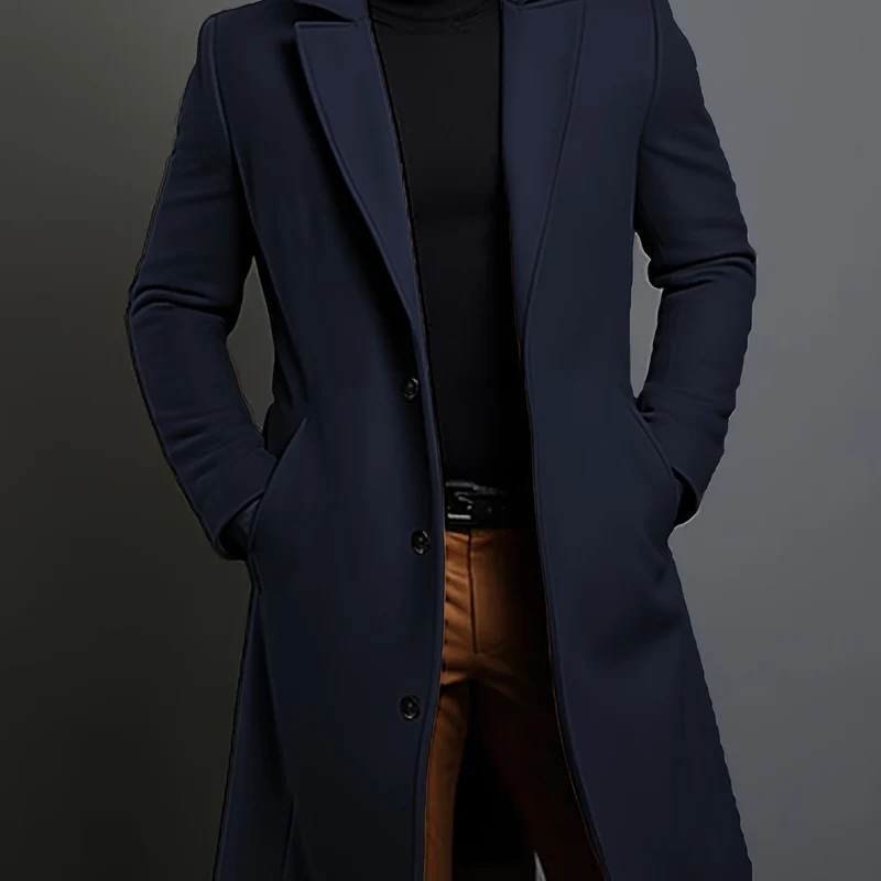 Samuel | Comfortable and Casual Longline Trench Coat