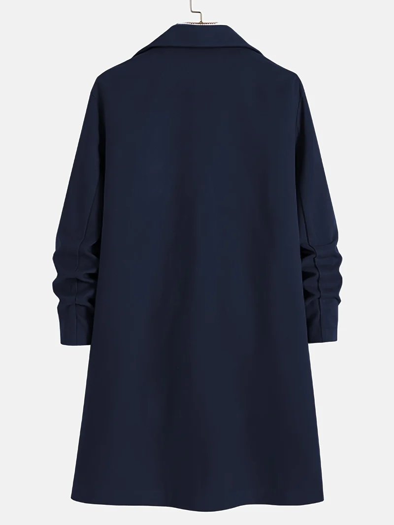 Samuel | Comfortable and Casual Longline Trench Coat