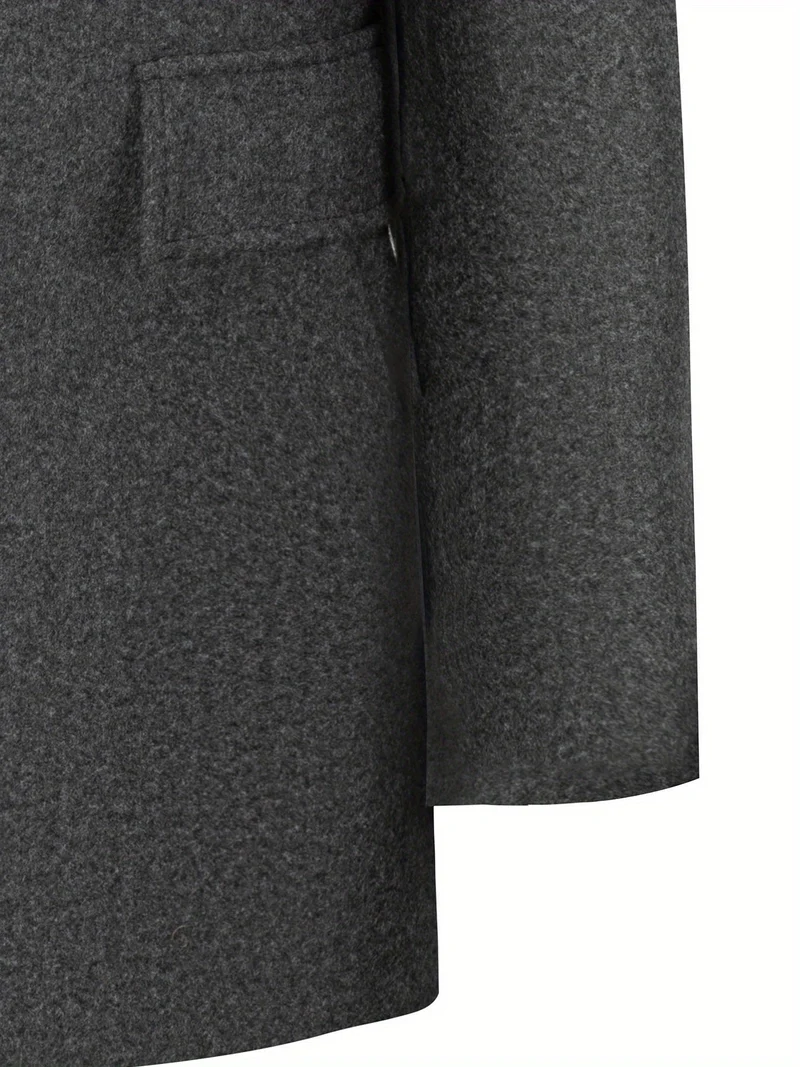 Oliver | Refined and Warm Wool-Blend Trench Coat