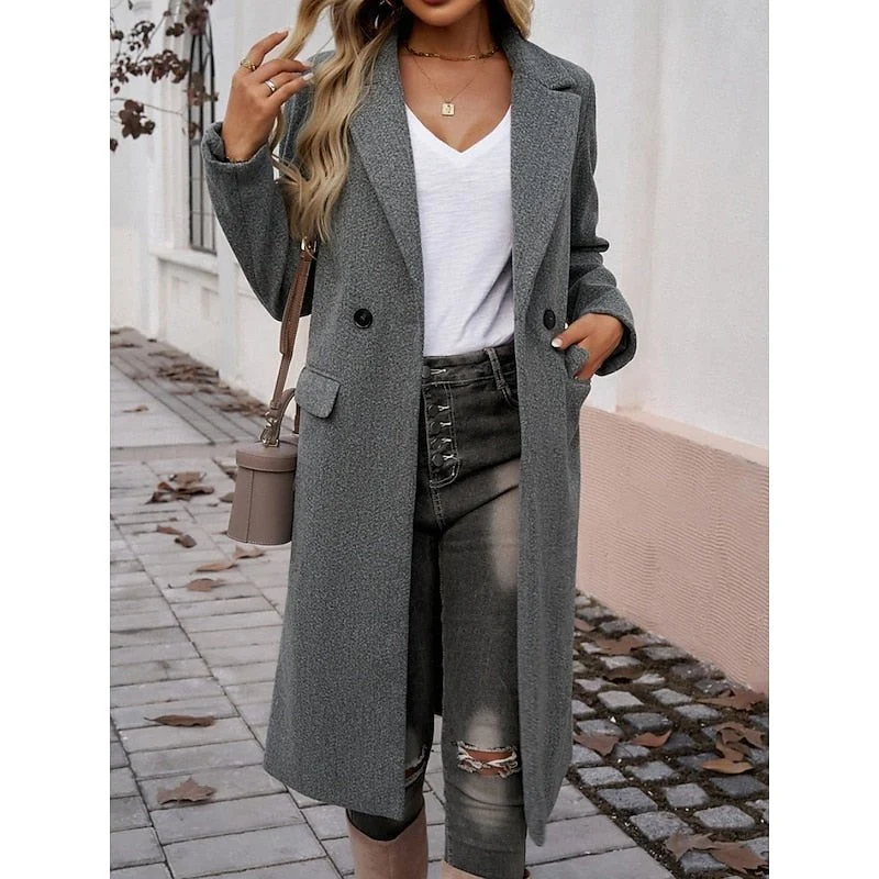 Amelia | Elegant and Comfortable Longline Trench Coat