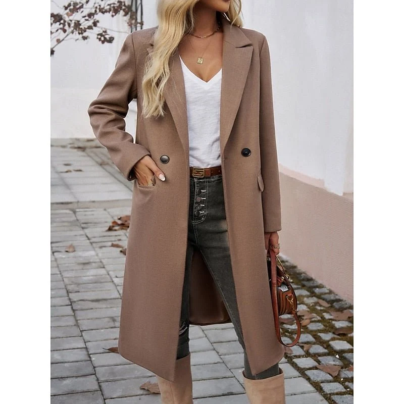 Amelia | Elegant and Comfortable Longline Trench Coat