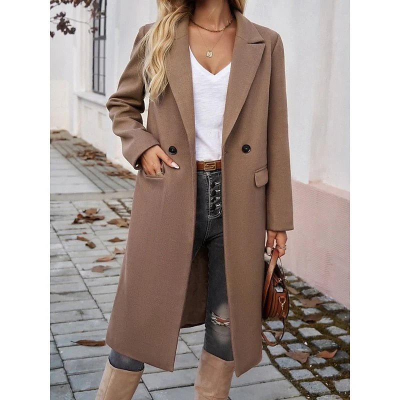 Amelia | Elegant and Comfortable Longline Trench Coat