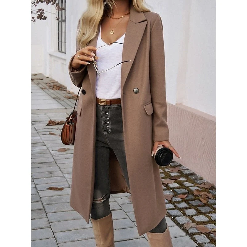 Amelia | Elegant and Comfortable Longline Trench Coat