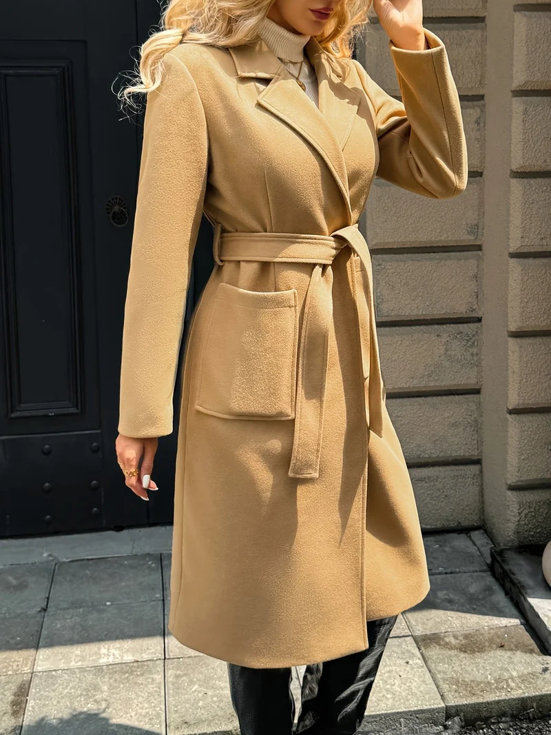 Amelia | Comfortable and Versatile Belted Trench Coat