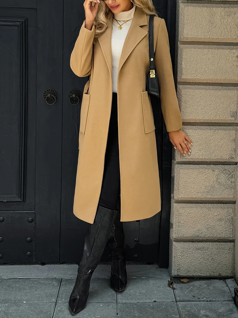 Amelia | Comfortable and Versatile Belted Trench Coat