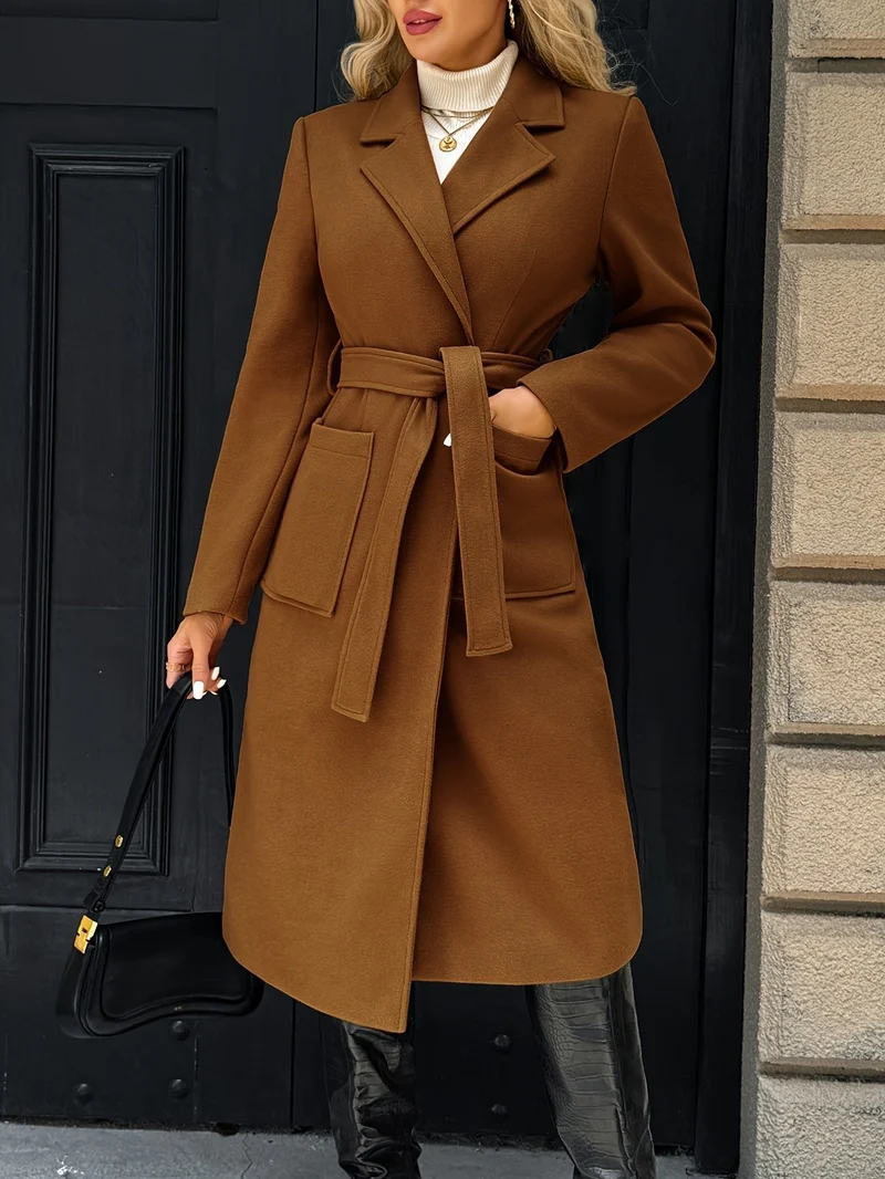 Amelia | Comfortable and Versatile Belted Trench Coat