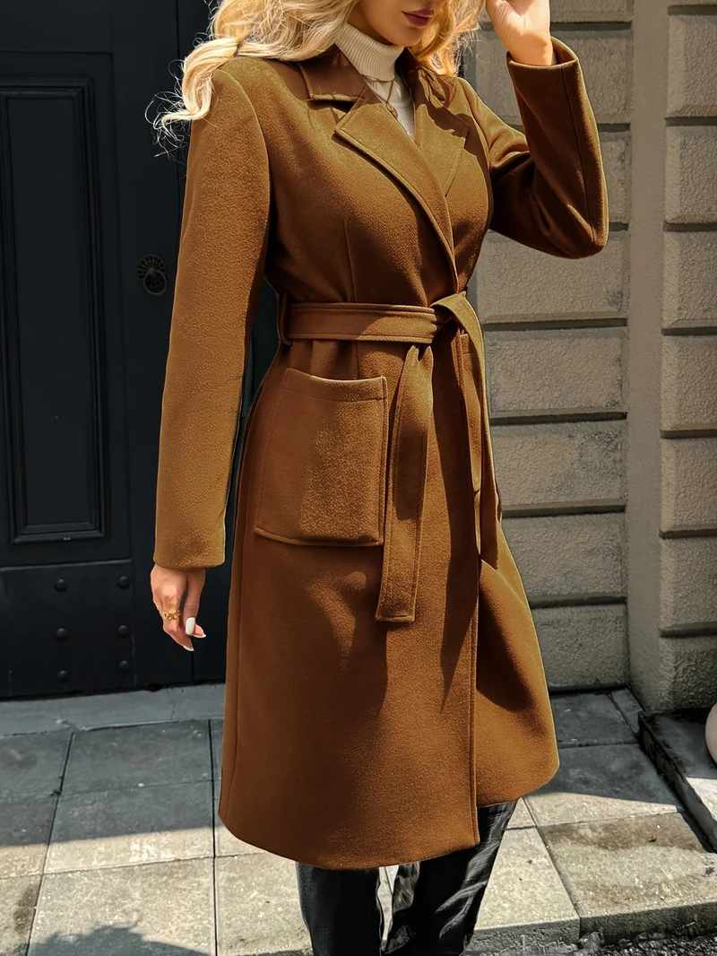 Amelia | Comfortable and Versatile Belted Trench Coat