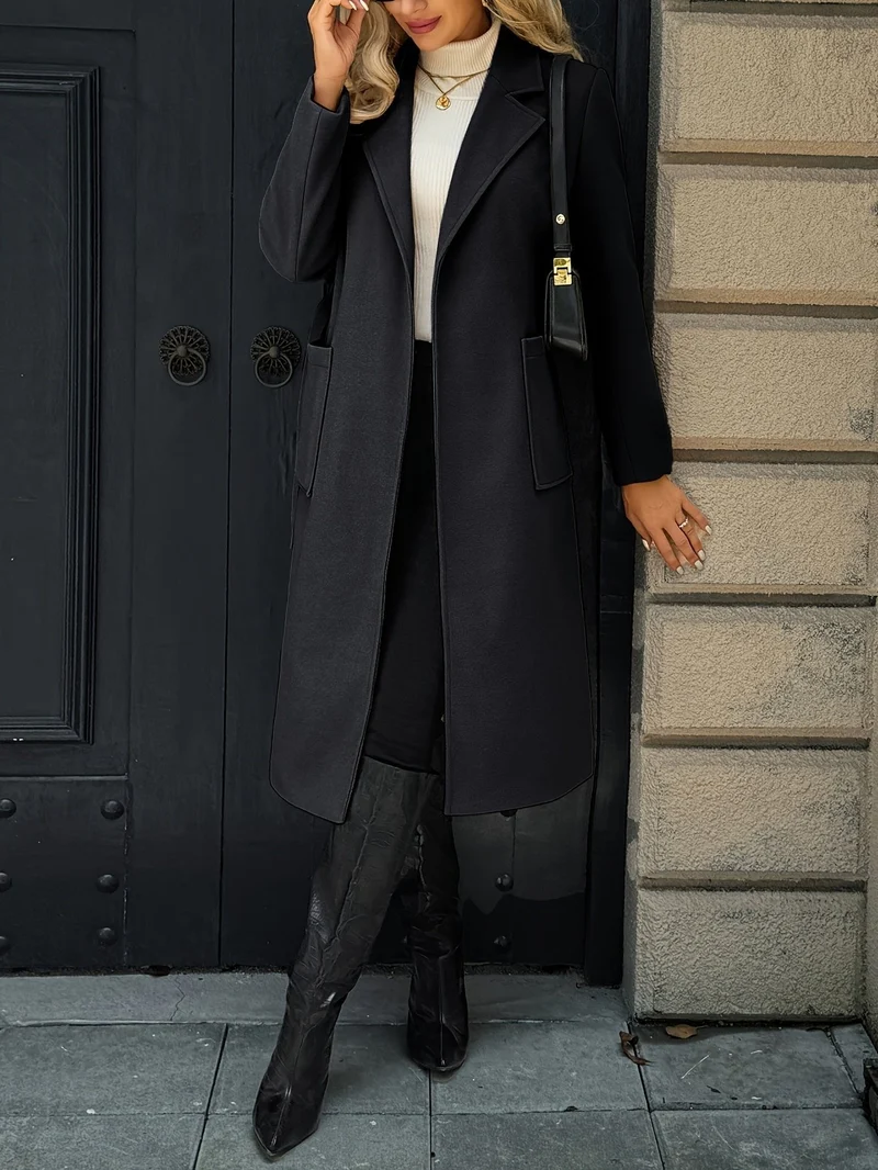 Amelia | Comfortable and Versatile Belted Trench Coat
