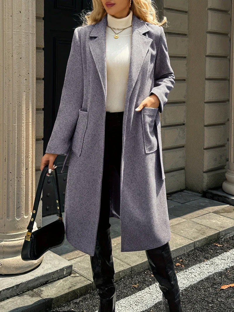 Amelia | Comfortable and Versatile Belted Trench Coat